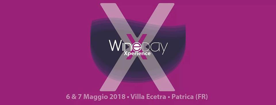 WineDay Experience 2018 (Patrica, 6-7 maggio 2018)