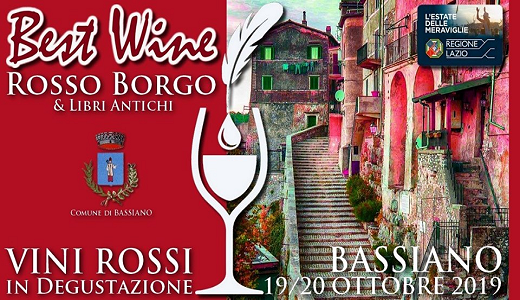 Best Wine Rosso borgo & libri antichi (Bassiano, 19-20/10/2019)